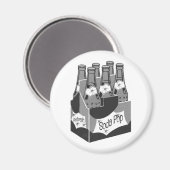 レトロソポップ・アートのダ マグネット (正面/裏面)