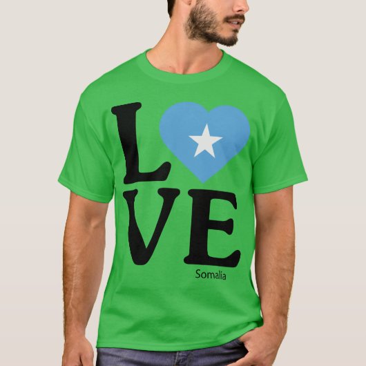 レトロソマリア愛 Tシャツ (正面)