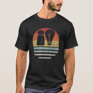 レトロソルトライグ聖書聖句マタイ5 13 16 Chris Tシャツ