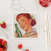 レトロソーダアドジョーク スタンダードカクテルナプキン (インサイチュ)