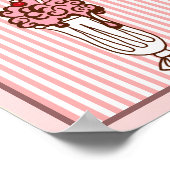 レトロソーダショップポスター ポスター (角)