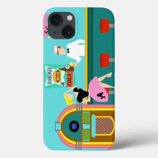 レトロソーダファウンテンiPhone 6ケース Case-Mate iPhoneケース (裏面)