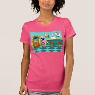 レトロソーダファウンテンTシャツ Tシャツ