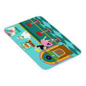 レトロソーダ噴水可撓磁石 マグネット (右側)