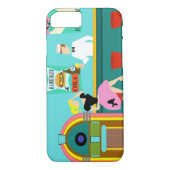 レトロソーダ噴水iPhone 7ケース Case-Mate iPhoneケース (裏面)