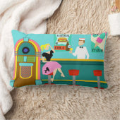 レトロソーダ泉腰枕 ランバークッション (ブランケット)