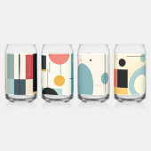 レトロソーダ缶ガラスタンブラー懐かしいバーウェア ガラス缶 (正面)