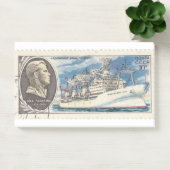 レトロソ連切手とCosmonaut ポストイット (オフィス)