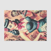 レトロゾンビズピンアップ 薄葉紙 (正面)