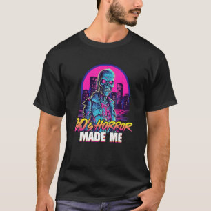 レトロゾンビヴィンテージ完全に死んでいな80年代のホラー映画 Tシャツ