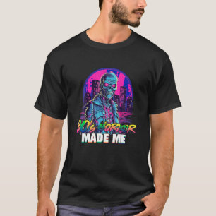 レトロゾンビヴィンテージ完全に死んでいな80年代のホラー映画 Tシャツ