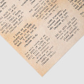 レトロタイプライター聖書の詩編の論文誌 薄葉紙 (詳細)