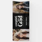 レトロタイプ卒業パーティフォトバナー 横断幕 (縦)