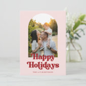 レトロタイプ赤と赤面アーチ写真 シーズンカード (スタンド正面)