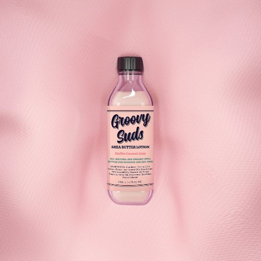 レトロタイポグラフィクール商品ラベル ワインラベル