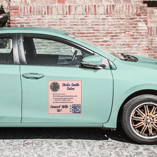 レトロタイポグラフィクール配色ビジネス シール