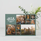 レトロタイポグラフィモダン数々の写真 シーズンカード (スタンド正面)