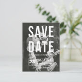 レトロタイポグラフィ写真ポストカードの保存 案内ポストカード (スタンド正面)