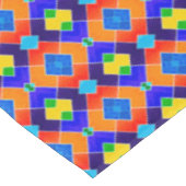 レトロタイルデザインテーブルクロス テーブルクロス (アングル)