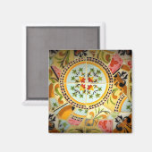 レトロタイル磁石 マグネット (正面/裏面)