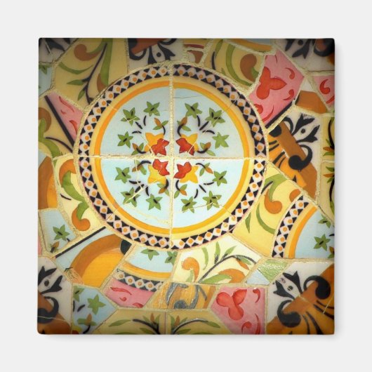 レトロタイル磁石 マグネット (正面)