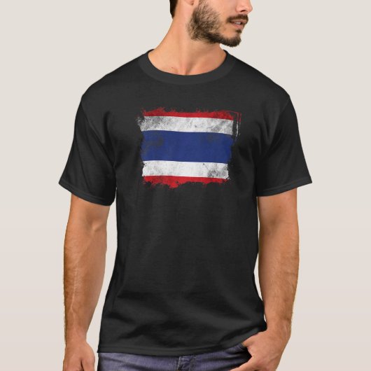 レトロタイ国旗 Tシャツ (正面)