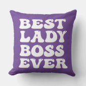 レトロタイ最高のプレディボスエバー装飾用クッション クッション (正面)