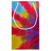 レトロタイ染料デザイン スモールペーパーバッグ (裏面)