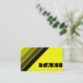 レトロタクシー 名刺 (スタンド正面)