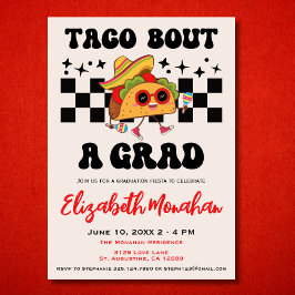 レトロタコブアグラードフィエスタ卒業 招待状