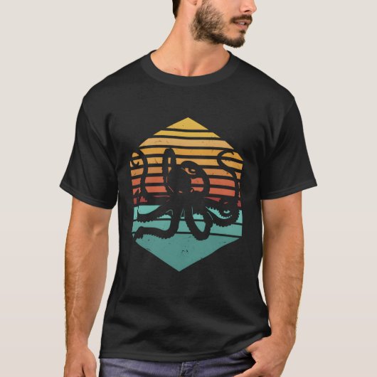 レトロタコ Tシャツ (正面)