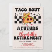 レトロタコAリタイアフィエスタ卒業 招待状 (正面)