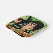 レトロタットウィッチ漫画 ペーパープレート (傾斜あり)