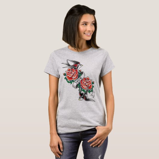 レトロタトゥー Tシャツ (正面フル)