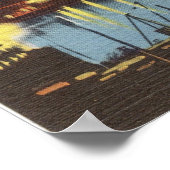 レトロタルマッジブリッジナイトサバンナGA ポスター (角)