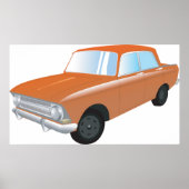 レトロタンカーポスター ポスター (正面)