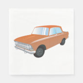 レトロタンカー スタンダードランチョンナプキン (正面)