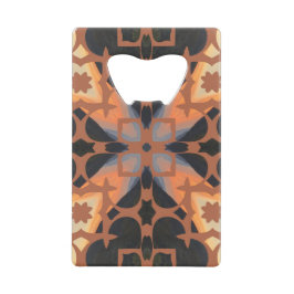 レトロタンパターン クレジットカード栓抜き