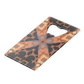 レトロタンパターン クレジットカード栓抜き (正面アングル)