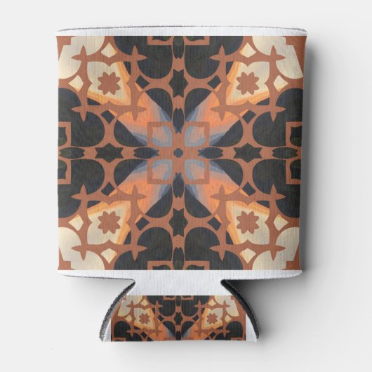 レトロタンパターン 缶クーラー (正面)