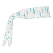 レトロターコイズダイヤモンド&スターバストヘッドバンド タイヘッドバンド (回転270)