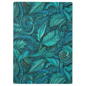 レトロターコイズツールレザースクリプト名 クリップボード (裏面)