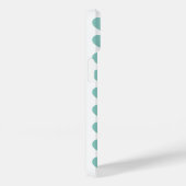 レトロターコイズフラワーミッドセンチュリーモダン Case-Mate iPhoneケース (裏面 / 右)