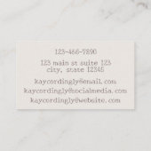 レトロダイアモンスタータウペ 名刺 (裏面)