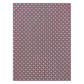 レトロダイアモンズアンドスターズテーブルクロス テーブルクロス (正面)