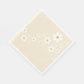 レトロダイシーのグルービーな結婚前お祝いパーティー用のナプキン スタンダードランチョンナプキン (角)