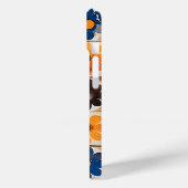 レトロダイジータイル柄フォンケース Case-Mate iPhoneケース (裏面 / 左)