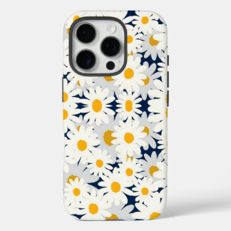 レトロダイジー花柄ビーチタオル iPhone 16 PROケース