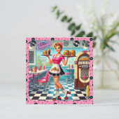 レトロダイナーへの招待 招待状 (スタンド正面)