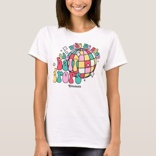 レトロダイナーポップ レトロ ハッピーニューイヤーパーティー Tシャツ